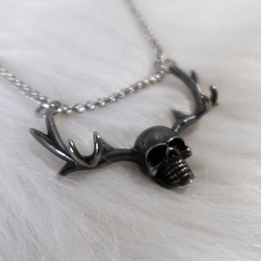 Antler Skull necklace
