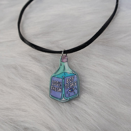 Boy Tears 100% Fresh choker