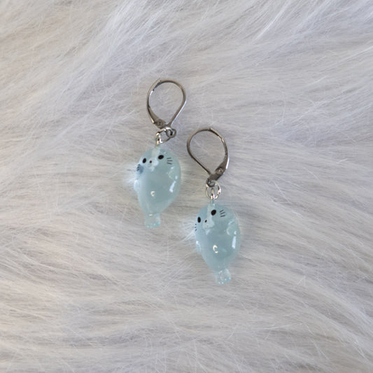 Baby Seal Earrings