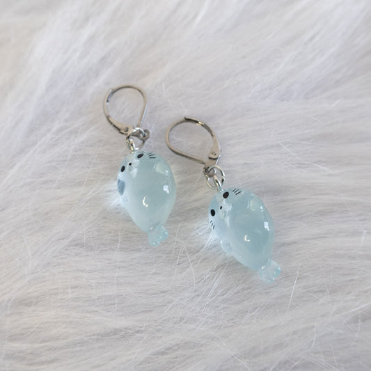Baby Seal Earrings